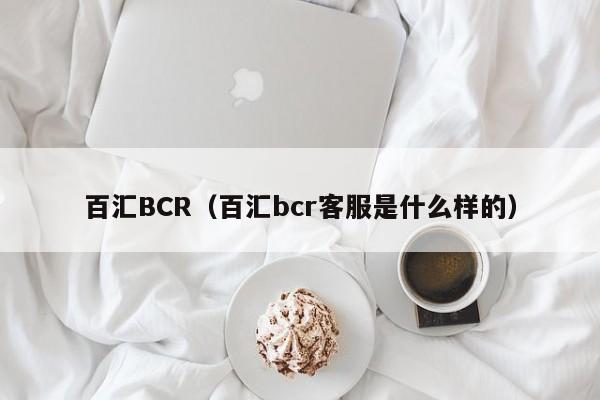 百汇BCR（百汇bcr客服是什么样的）