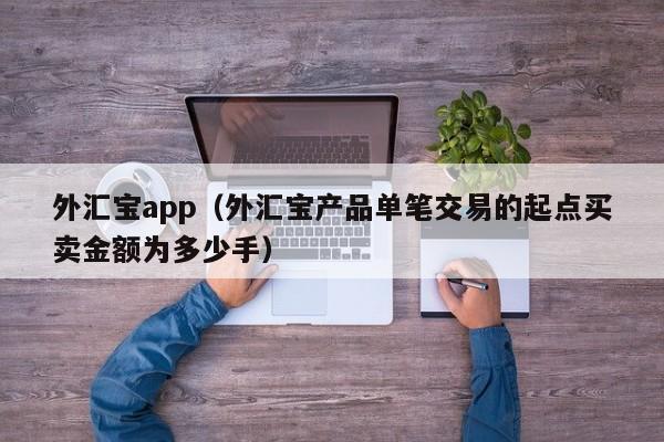 外汇宝app（外汇宝产品单笔交易的起点买卖金额为多少手）