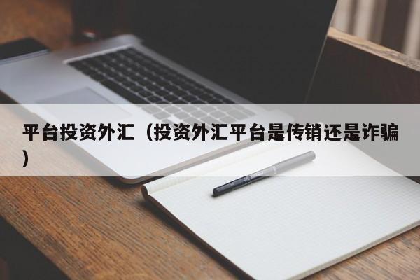 平台投资外汇（投资外汇平台是传销还是诈骗）