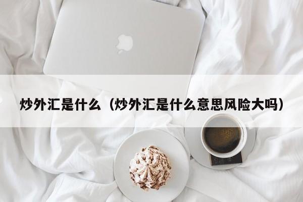 炒外汇是什么（炒外汇是什么意思风险大吗）