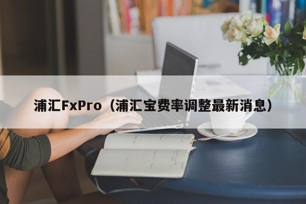 浦汇FxPro（浦汇宝费率调整最新消息）