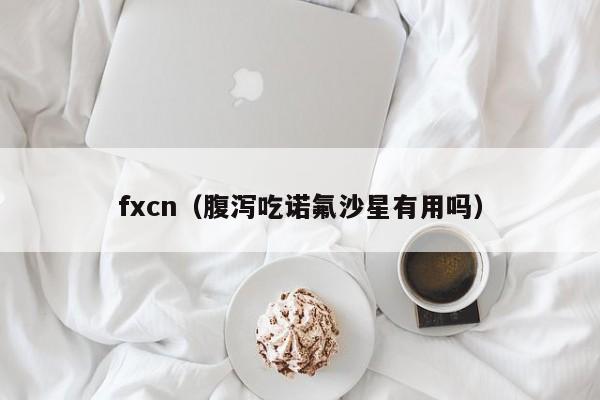 fxcn（腹泻吃诺氟沙星有用吗）